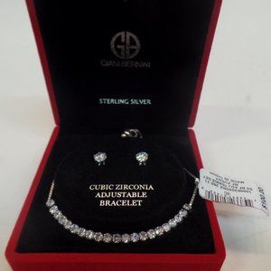 Giani Bernini 9.25 Sterling Silver Set BNWT $100